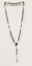 Load image into Gallery viewer, Silver Picture Saint Benedict Medal Cross Rosary