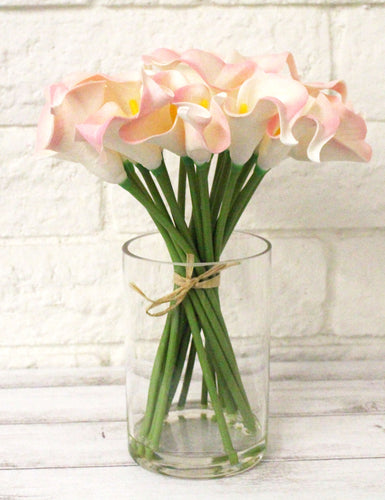 Pink Calla Lily w/ Vase