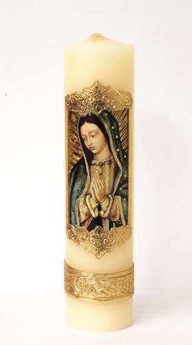 A1 Our Lady Guadalupe Candle