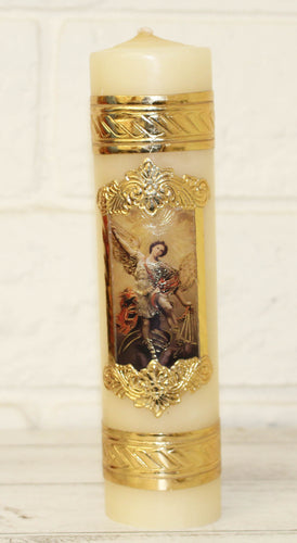 Archangel Michael San Miguel Candle