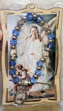 Load image into Gallery viewer, 24 Guardian Angels Wood Frame w/ Baby Bracelet