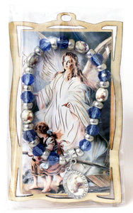 24 Guardian Angels Wood Frame w/ Baby Bracelet