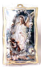 Load image into Gallery viewer, 24 Guardian Angels Wood Frame w/ Baby Bracelet