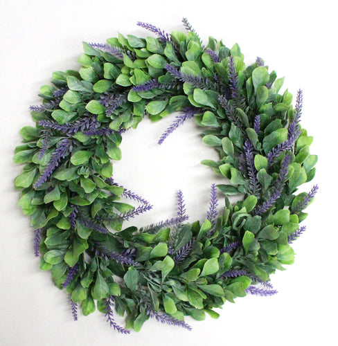 Lavender Wreath 14