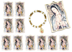 24 Guadalupe Wood Frame w/ Bracelet