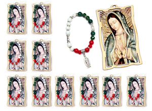 24 Guadalupe Wood Frame w/ Bracelet