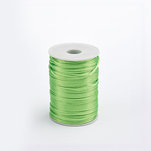 Apple Green Rattail Cord 100yd Ribbon