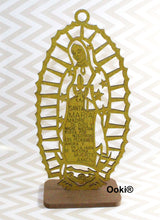 Load image into Gallery viewer, 12 Lady Guadalupe Figure Wooden Centerpiece