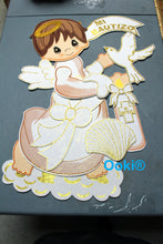Load image into Gallery viewer, Silver Gold Mi Bautizo Comunion Angel Girl Boy Wings Foam
