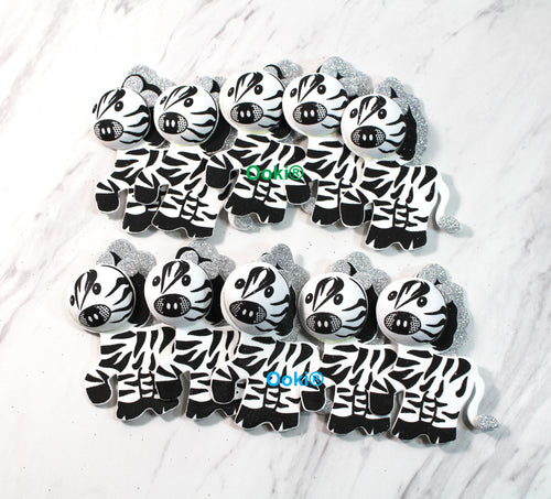 Cute 3D Zebra Jungle Animal EVA Foam