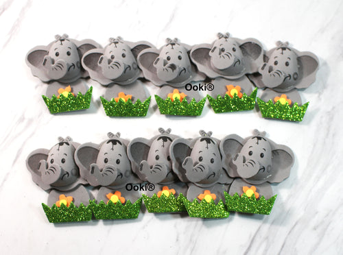 Cute 3D Elephant Jungle Animal EVA Foam