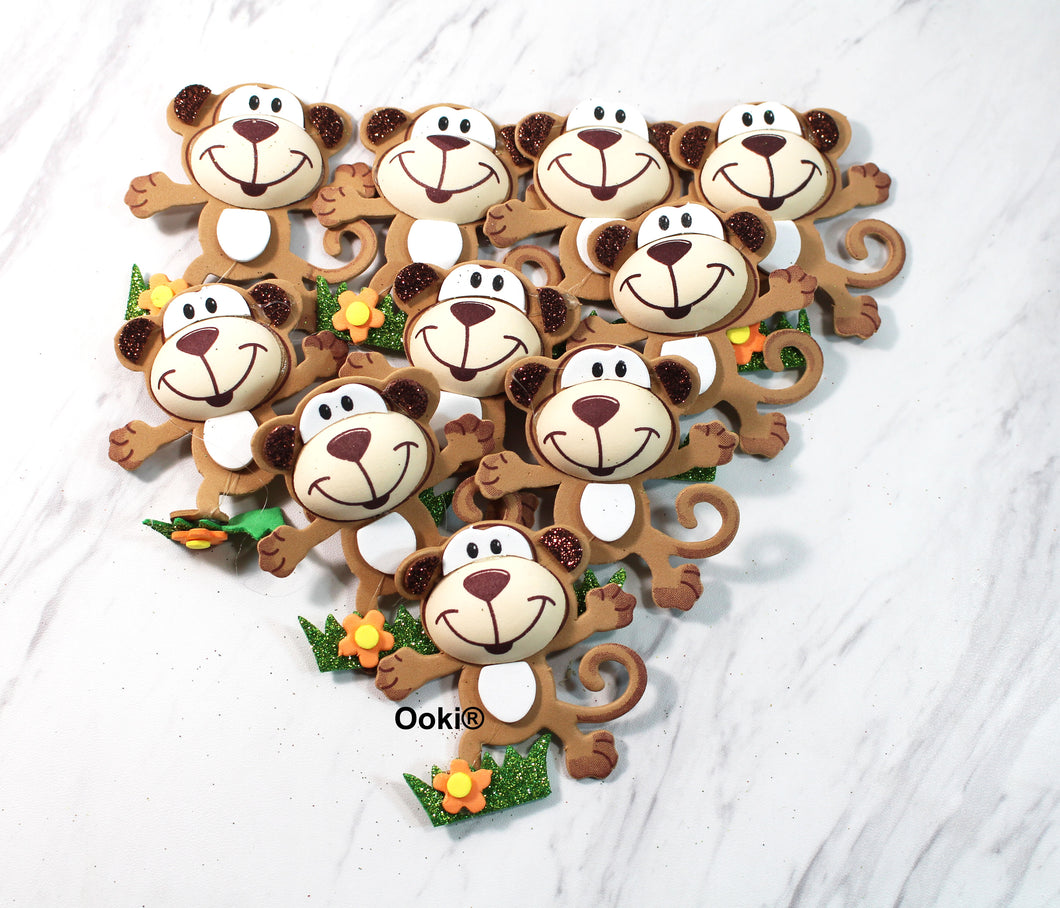 Cute 3D Monkey Jungle Animal EVA Foam