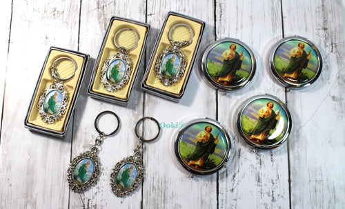 24pc Saint Jude Elegant Keychain Party Favor