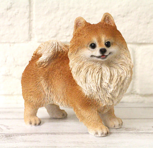 Pomeranian Dog Figurine