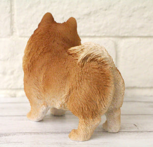 Pomeranian Dog Figurine