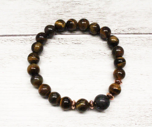 Tiger Eye Gemstone Bracelet
