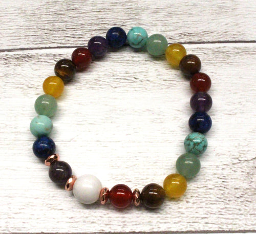 Chakra Gemstone Bracelet