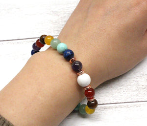 Chakra Gemstone Bracelet