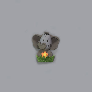 Elephant 10pc Animal Foam