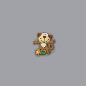 Monkey 10pc Animal Foam