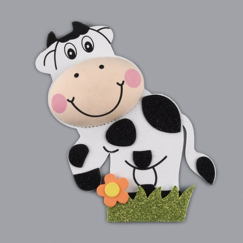 Cow 10pc Animal Foam