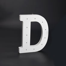 Load image into Gallery viewer, Wooden LED Sign Letters D