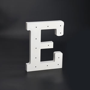 Wooden LED Sign Letters E