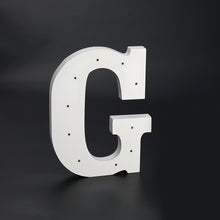 Load image into Gallery viewer, Wooden LED Sign Letters G