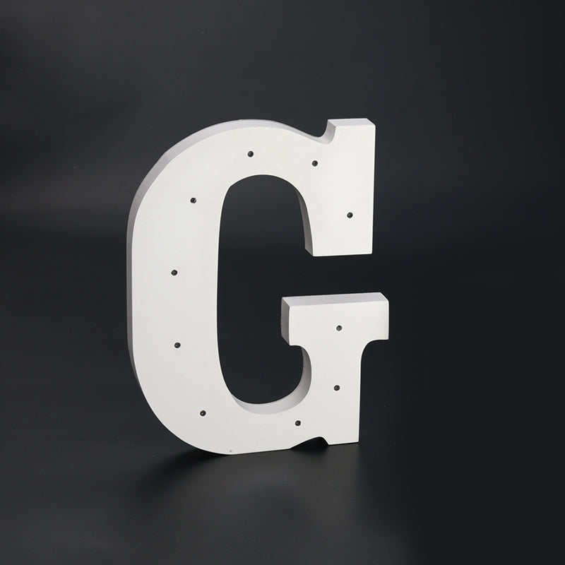 Wooden LED Sign Letters G