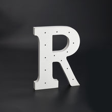 Load image into Gallery viewer, Wooden LED Sign Letters R