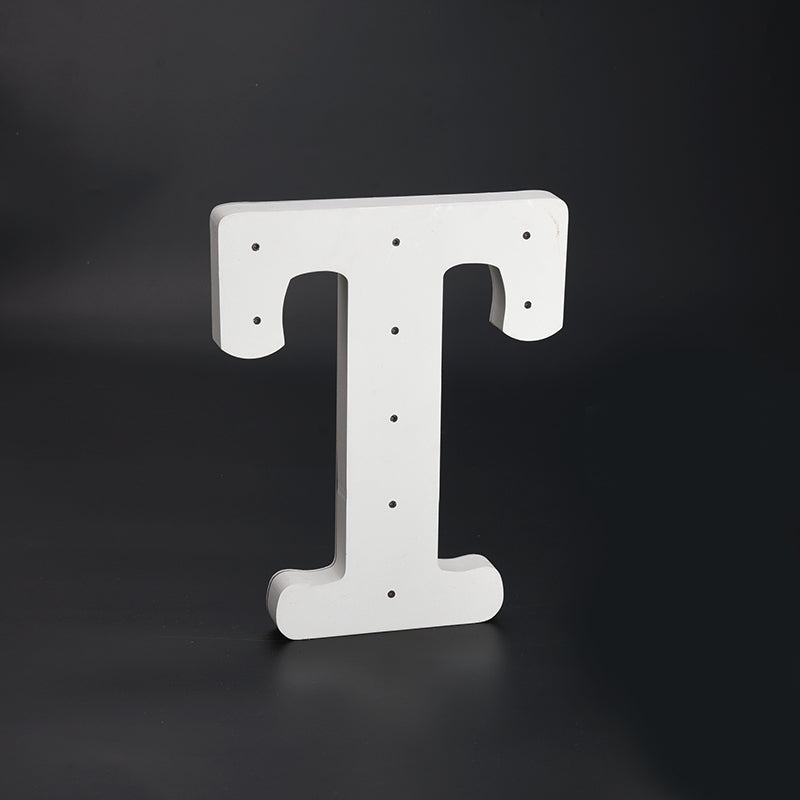 Wooden LED Sign Letters T