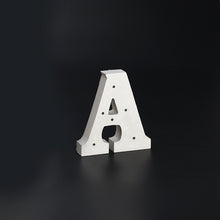 Load image into Gallery viewer, Wooden LED Sign Letters A