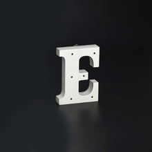 Load image into Gallery viewer, Wooden LED Sign Letters E