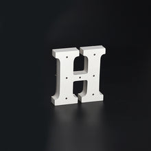 Load image into Gallery viewer, Wooden LED Sign Letters H