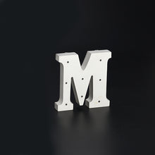 Load image into Gallery viewer, Wooden LED Sign Letters M