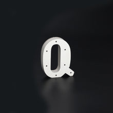 Load image into Gallery viewer, Wooden LED Sign Letters Q