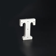 Load image into Gallery viewer, Wooden LED Sign Letters T