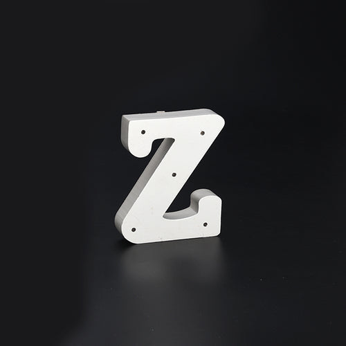 Wooden LED Sign Letters Z