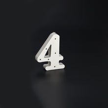 Load image into Gallery viewer, Wooden LED Number 4
