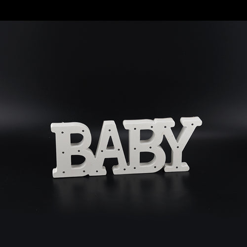 Baby Marquee LED Wood