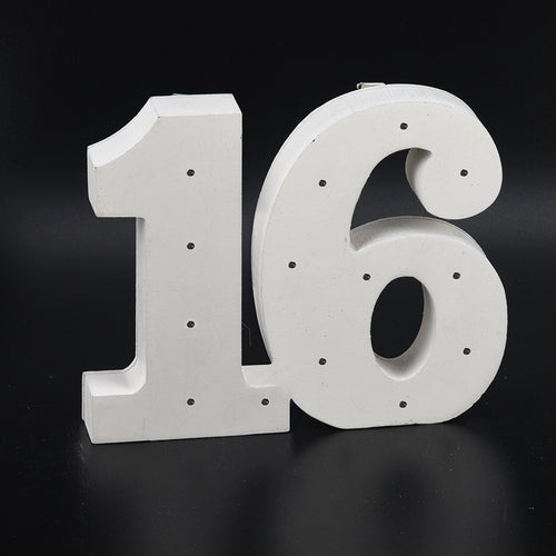 Wood Marquee LED #16
