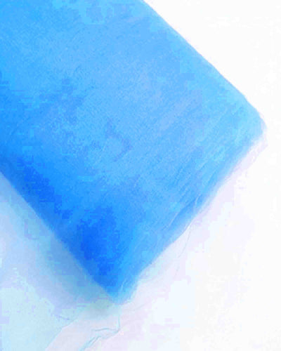 Blue Tulle Fabric Bolt 54