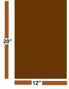 Brown 10 Pack 12" x 20" EVA Foam Sheets