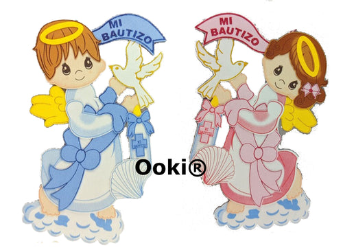 Mi Bautizo Comunion Jumbo Angel Boy Girl EVA Craft Foam