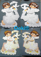 Load image into Gallery viewer, Silver Gold Mi Bautizo Comunion Angel Girl Boy Wings Foam