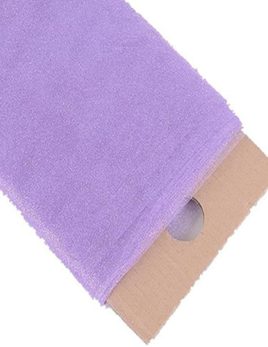 Lavender Glitter Tulle Fabric Bolt 54