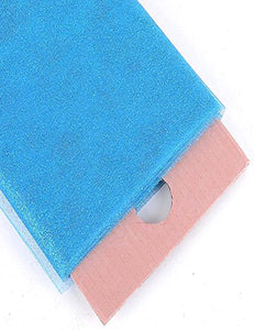 Light Blue Glitter Tulle Fabric Bolt 54" X 10 yds