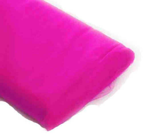 Hot Pink Tulle Fabric Bolt 54