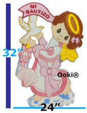 Load image into Gallery viewer, Mi Bautizo Comunion Jumbo Angel Boy Girl EVA Craft Foam
